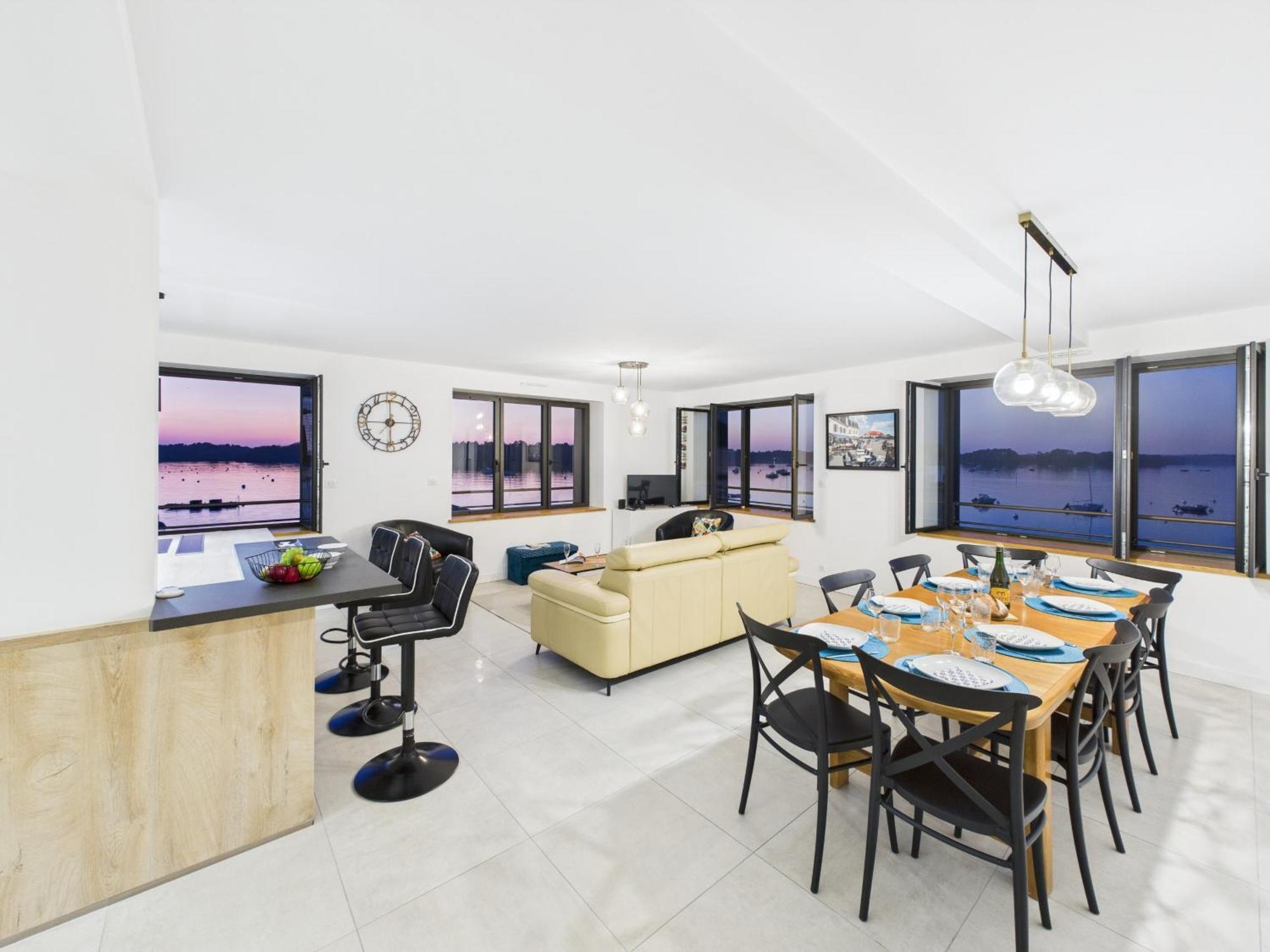 Appartement Vue Sur La Mer A L'Ile Tudy ! Île-Tudy Exterior foto