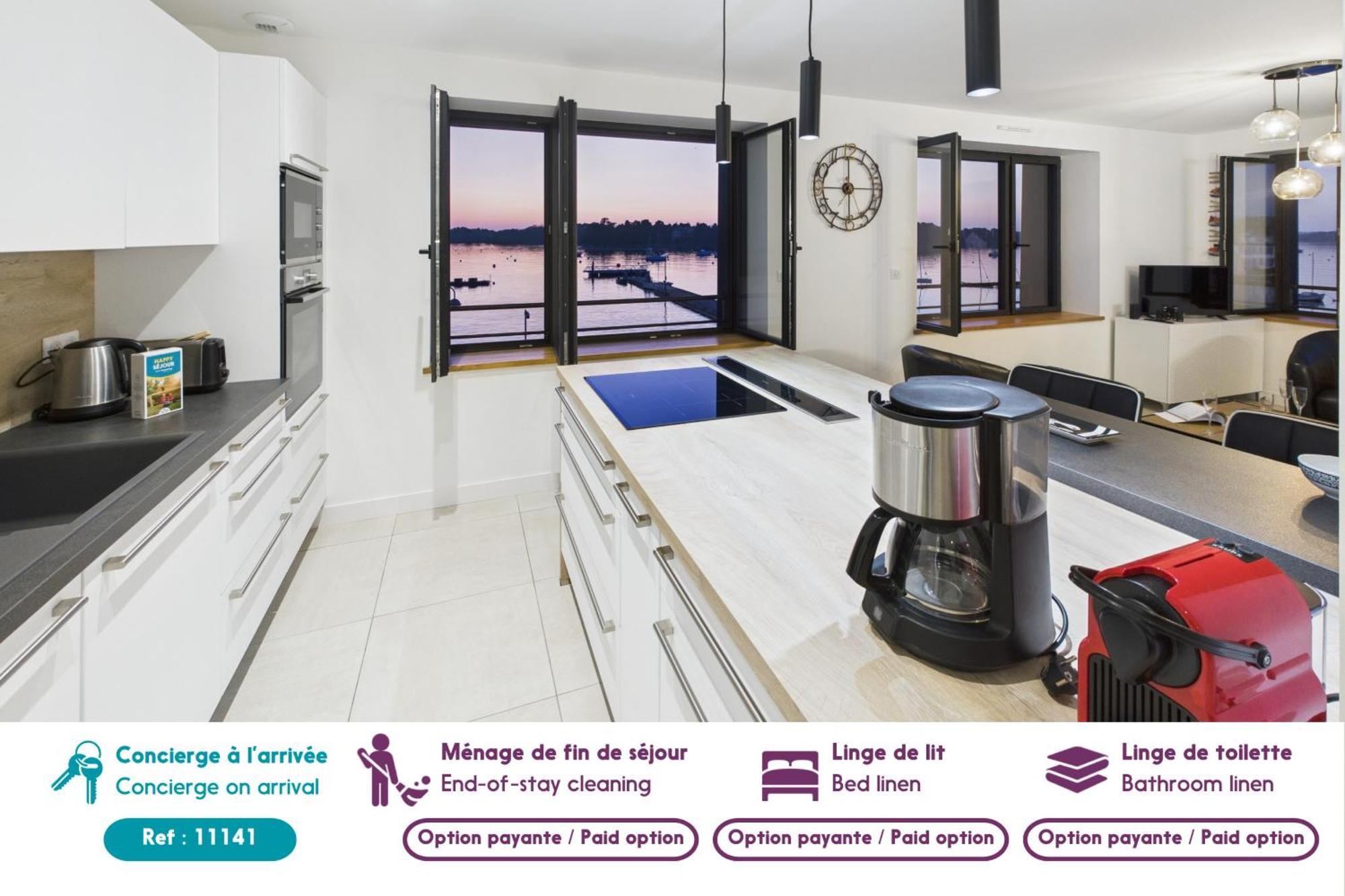 Appartement Vue Sur La Mer A L'Ile Tudy ! Île-Tudy Exterior foto